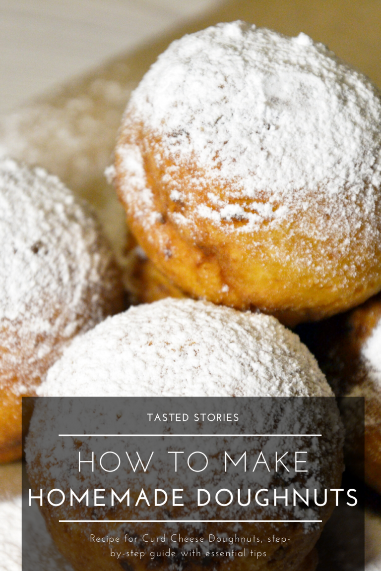 Homemade Curd Cheese Doughnuts - Tasted Stories