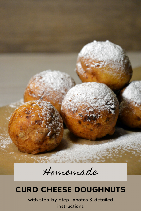 Homemade Curd Cheese Doughnuts - Tasted Stories