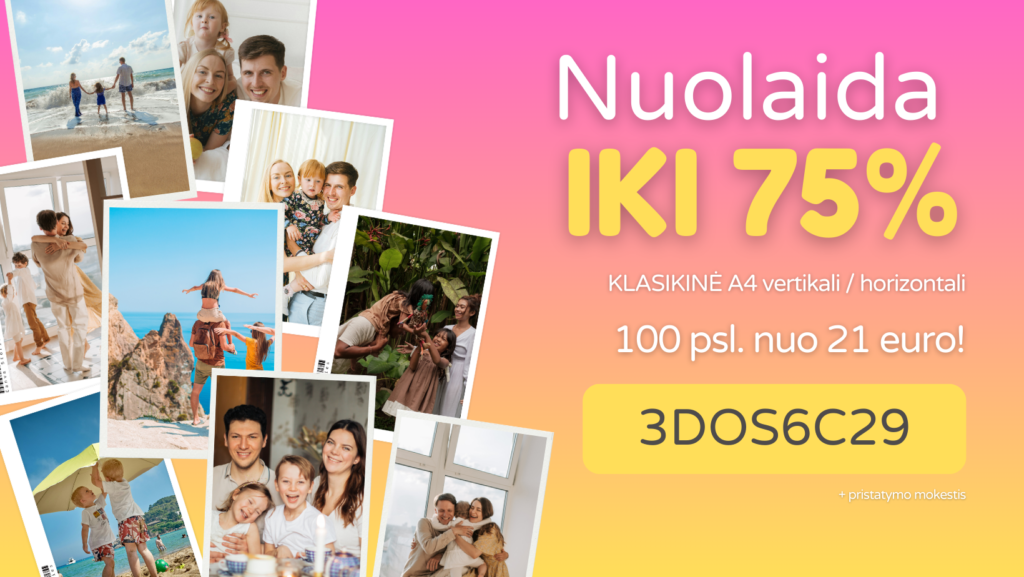 Nuolaidų kodas 3DOS6C29